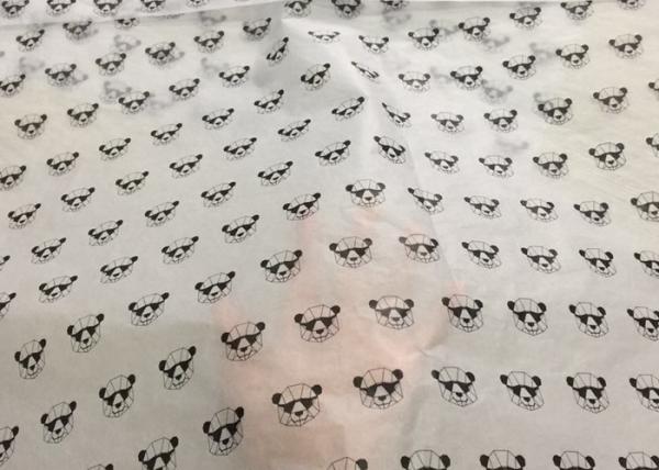 Custom Printed Logo Gift Wrap Tissue Paper 50 * 70cm Pantone Printing Surface Finishing