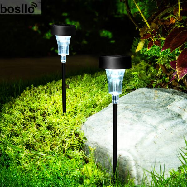 Теплый/белый свет Внешние солнечные фонари 1PC LED Легкая установка Световой поток