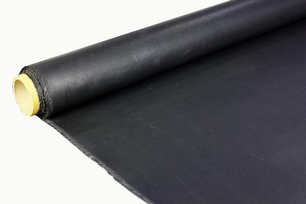 Tissu en fibre de verre revêtu de néoprène 600 gm 50 m longueur de rouleau
