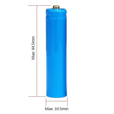 320mAh 3.7V AAA recarregável fazem sob medida 10440 o lítio Ion Battery For Toothbrush