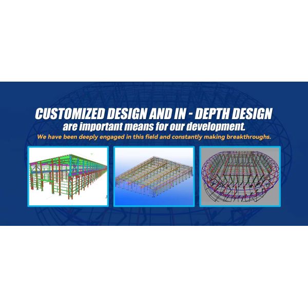 Customizable Prefabricated Steel Structure Fast Construction For Industrial Buildings