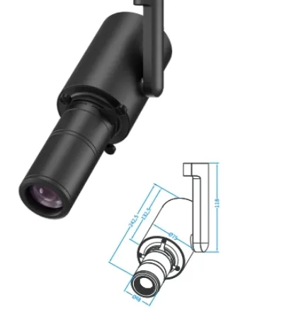 LED Logotipo Gobo Proyector Luz UV ND Zoomable Extensión IP65 Ra97+ Centro de Exposiciones de contorno