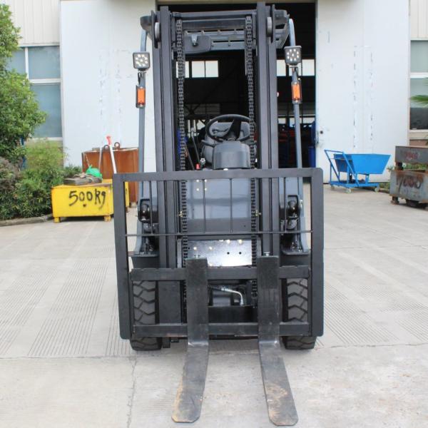 Standard Ce ISO SGS 2.5ton Electric Forklift Truck with 3m 3000mm Duplex 2stages Mast