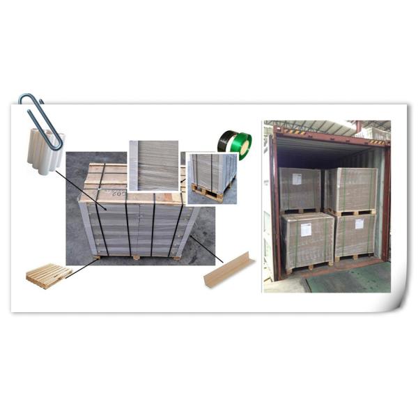 Grey Laminated Book Binding Cover Board , 1.5mm Book Boards For Binding