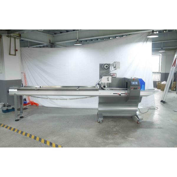 tableware honey spoon pillow packaging machine horizontal face mask biscuit bakery bread flow pack packaging machine
