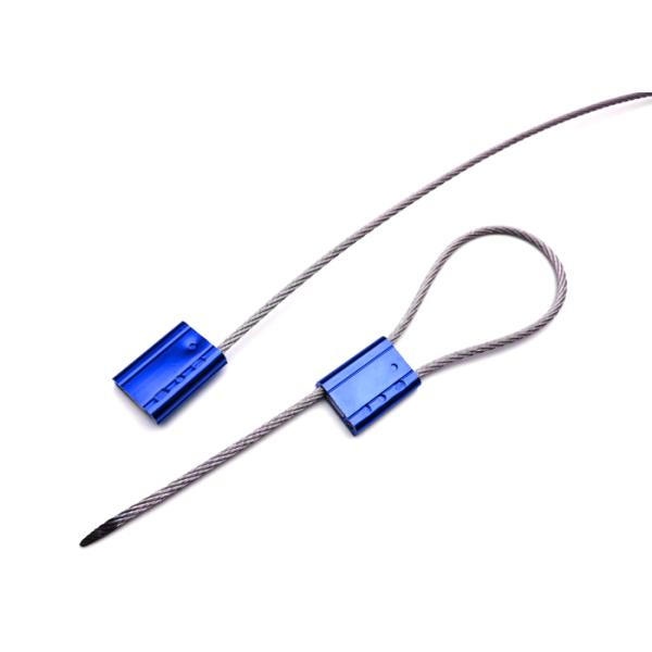 ISO 17712 Tamper Proof Container Cable Seal With 300mm Exposed Cable Length