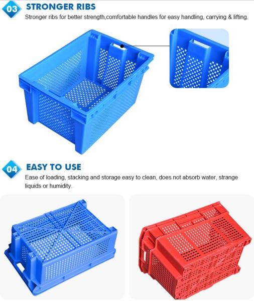 Light weight one time plastic pallets for transport and storage, Heavy duty cross bottom plastic pallet with 6 runners