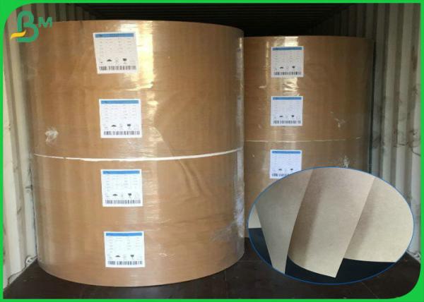 tipo do produto comestível do rolo do papel de embalagem de 60gsm 120gsm Brown Para fazer palhas