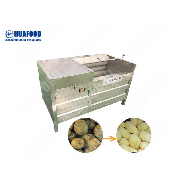 Роторный тип оборудование шелушения имбиря машины Пелер сладкого картофеля