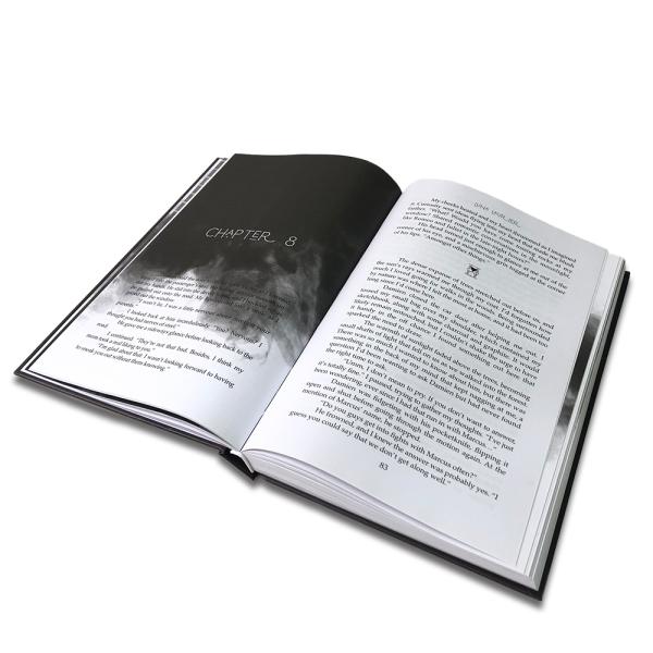 High Quality Cheap Customized Printing Personalised Fine Hardcover Novel Book