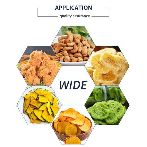 Фрукты и овощи из нержавеющей стали Морепродукты Картофель фри Цыпленок Промышленная вакуумная фритюрница