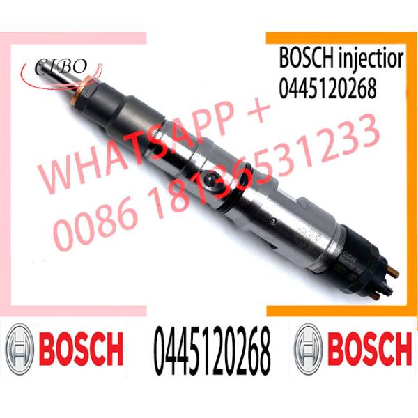 Excavator Parts DX140 DL06C Common Rail Injector 65.10401-7004A 0445120080 0445120268