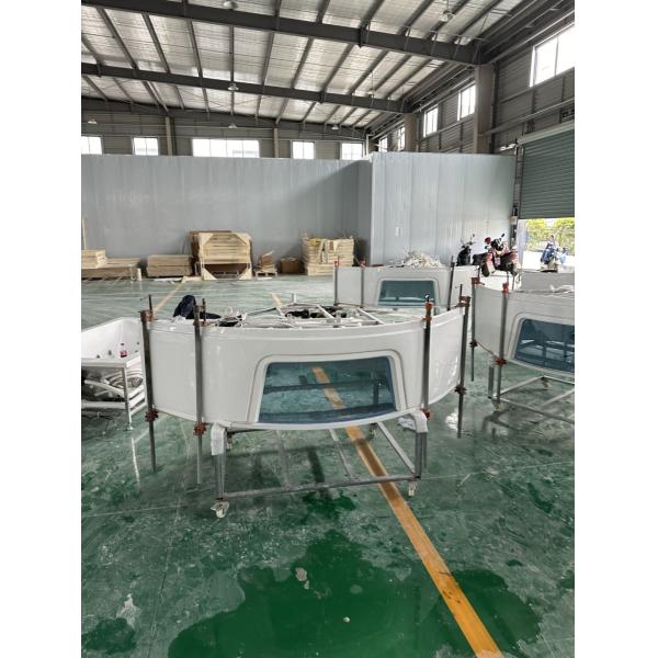 1700x800x580mm Rectangular Acrylic Whirlpool Massage Bathtub Affordable Shipping Cost
