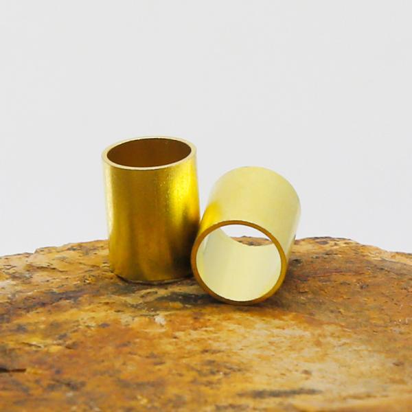 Customized Solid Copper Hollow Rivets Hot / Cold Heading Crafts