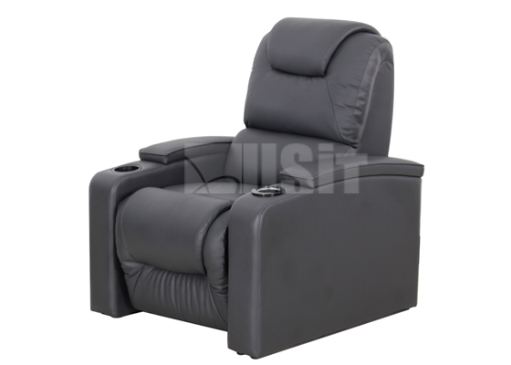 Одно место изогнутое УСИТ софы Реклинер подлокотника электрической роскошное современное Стлыле