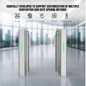 HCW  304 stainless steel, compact 1400*130*965mm design, and 1-year warranty for secure access control
