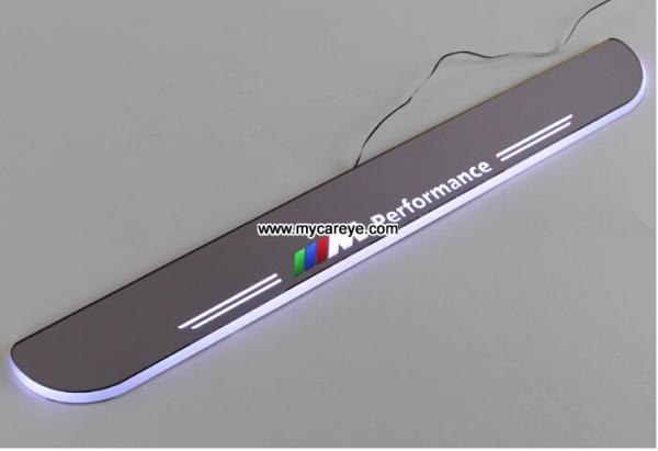 BMW M6 car led door courtesy light logo projector sill door pedal