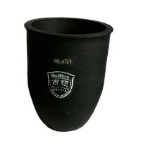 Ronde métal noir fondant crucible graphite carbure de silicium type circulaire classique