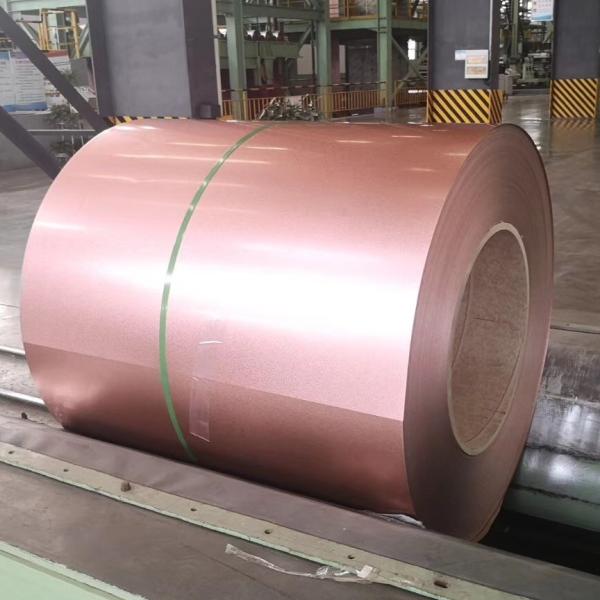 1200 мм AZ120 GL Galvalume 55% ALU Цинковые катушки Розовый Золотой Антиперцовый Печать