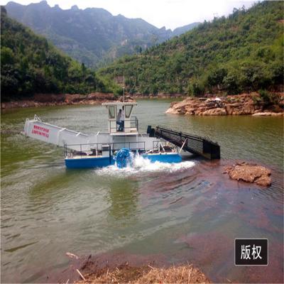 20 medidores cúbicos que carregam o barco aquático inoxidável da ceifeira da erva daninha para o jacinto de água e a coleção de lingüeta