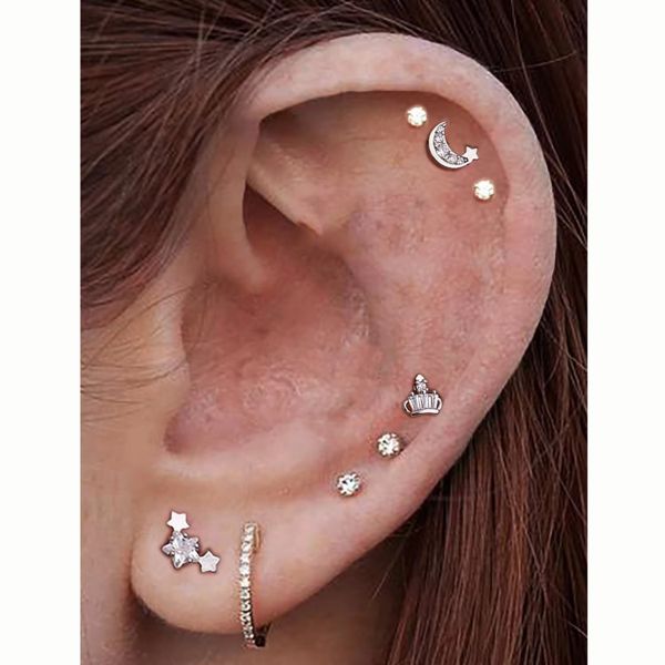 Luxury Fashion Solid Pure Real Dubai 24k Gold Hoop Earrings Jewelry Ladies Female Bridal Engagement Wedding Earrings