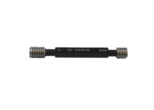5/8-11 BSW Go and NoGo Plug Thread Gauge with Calibration Certificate