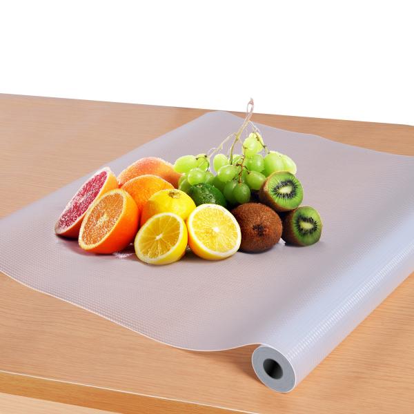 6 peças de padrão de pontos frigorífico Liner Mat Lavável Prateleiras de vidro Liner para frigorífico