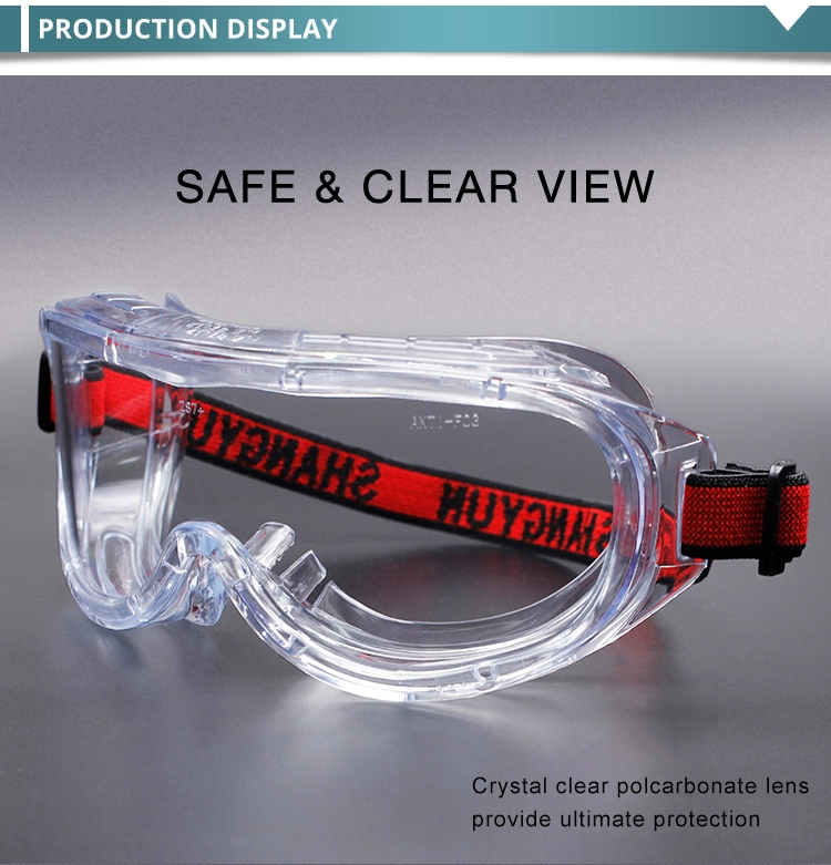 Durable Medical Protective Goggles , Anti Fog Eye Protection Goggles