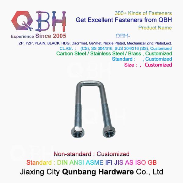 Болт M6 квадратной карты прямоугольный гальванизированный u - M10