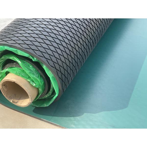 Отстающий шкива транспортера высокого диаманта ссадины устойчивого резиновый для горнодобывающей промышленности