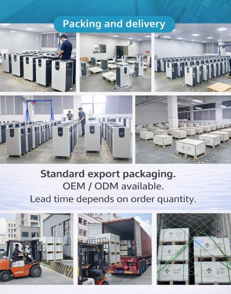 16kWh LiFePO4 Battery for Solar Energy Storage | 51.2V System Voltage 10kW Output Split Phase Compatible Hybrid Grid BMS