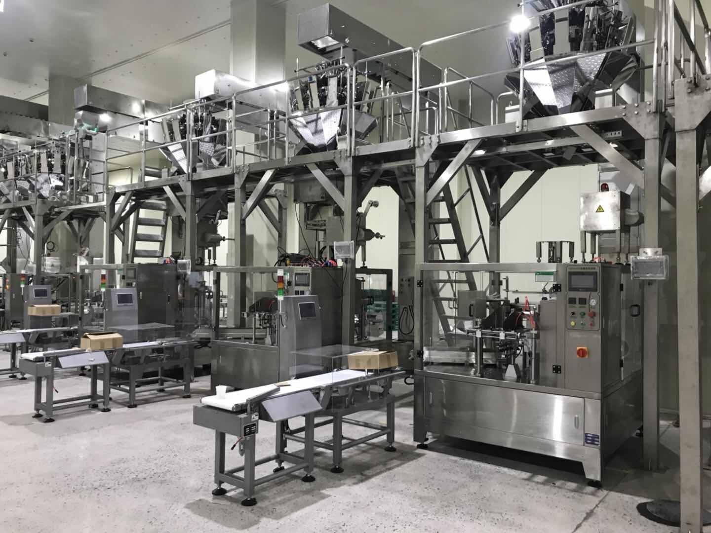 Машина Multi мешка рыб головы сухого автоматическая веся пакуя