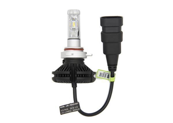 50W 6000lm High Lumen Super Bright Led Headlamp / 9005 H4 LED Headlight 6500k
