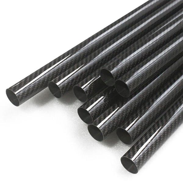Sarja modular redonda 0.5mm - 20mm do tubo 3K da fibra do carbono