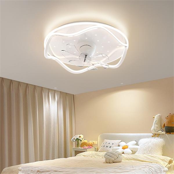 52 Ventilateur de plafond sans lame avec lumière et télécommande