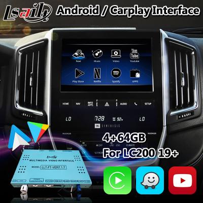 Lsailt Android Car Multimedia Carplay Interface Para 2021 2022 Toyota Land Cruiser LC200