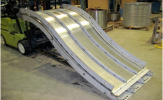 CE Certified 0.6mm Static Sieve Bend Screen Corrosion Resistant Durable