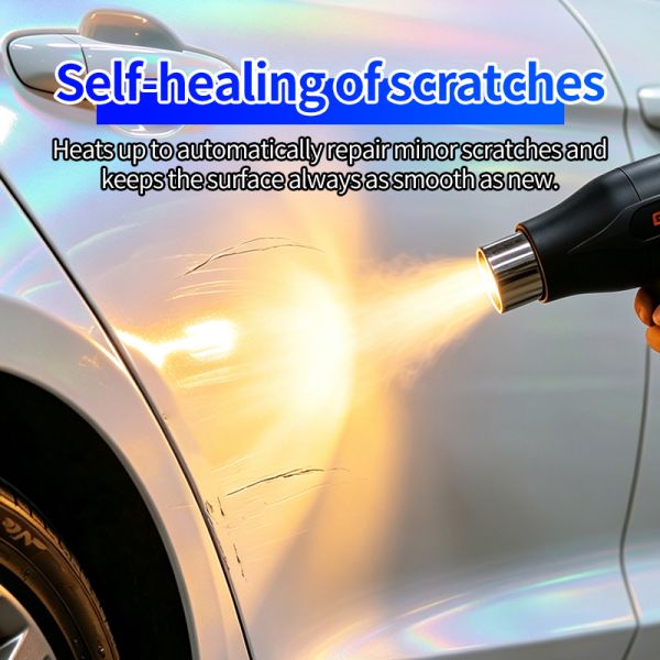 Color TPU Paint Protection Film Weather Resistant Edge-Wrapping PPF with UV Blocking Orange Peel Concealment Air Release