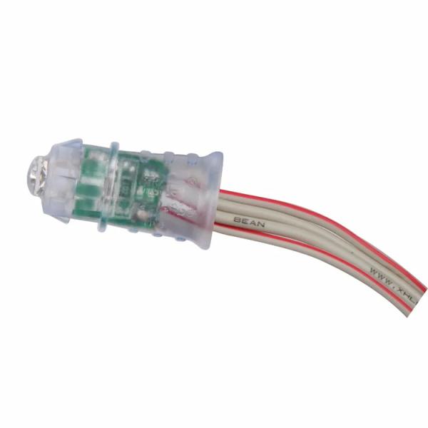 Одиночный цвет привел DC IP67 F5 света 0.12W пиксела на открытом воздухе водоустойчивое DC12V 9mm привело светлое