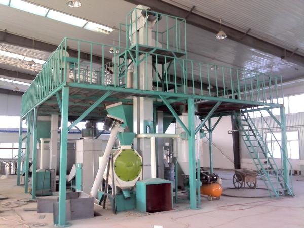 Chicken Cow Animal Feed Production Machine Poultry Pellet Feed Mill