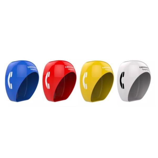 Wall Mounted Colorfully Telephone Acoustic Hood Noise Reduction Telephone