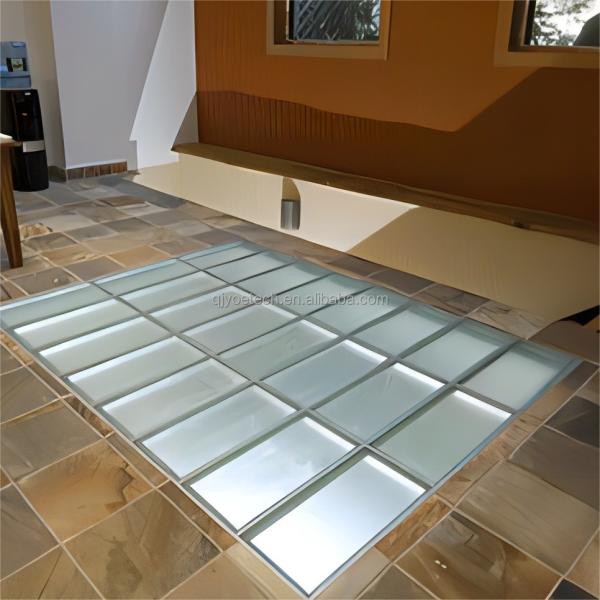 3-15mm espessura Design personalizado sólido congelado ácido gravado painel de vidro para piso exterior interior