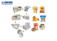 Linha de produção das batatas fritas da máquina de processamento da batata
