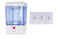 Distributeur liquide de savon de main de PC d'ABS de Touchless 600ml