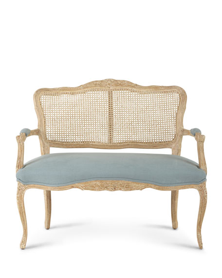 Event linen upholstery rattan back dining chair,handcrafted wood frame with carved chair furniture