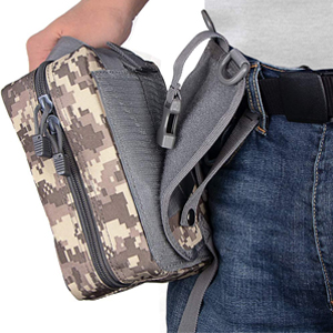 Tactical MOLLE Rip-Away EMT Medical First Aid IFAK Lifesaving Pouch,Outdoor Medical Package,Mountaineering/Climbing Resc