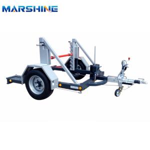 Take Up And Pay Off cable Hydraulic Reel Trailer Electric Power Construction