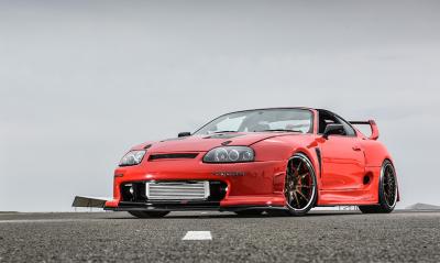 BBK For Toyota MK4 Supra Big Brake Kit Front P60S Forged 6 Piston Calipers 18 Inch Wheel 19 Inch