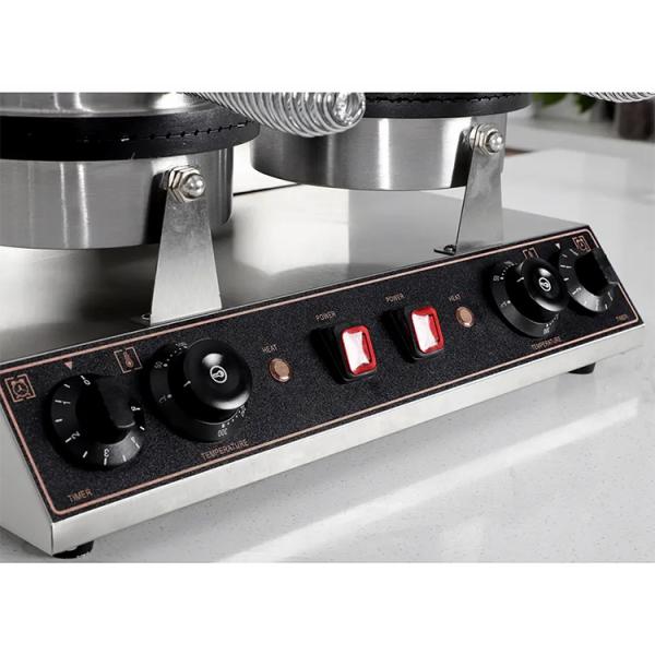 Высокопроизводительная электрическая вафельная конусовая машина TCB-2 для потребности в оборудовании для закусок