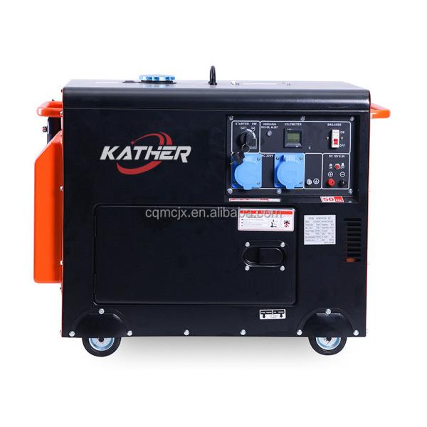 3kW 5kw 8kW 15kw Air Cooler 220V/380V Diesel Alternator 10kva 20kva Super Silent Portable Generator for Mine Outdoor